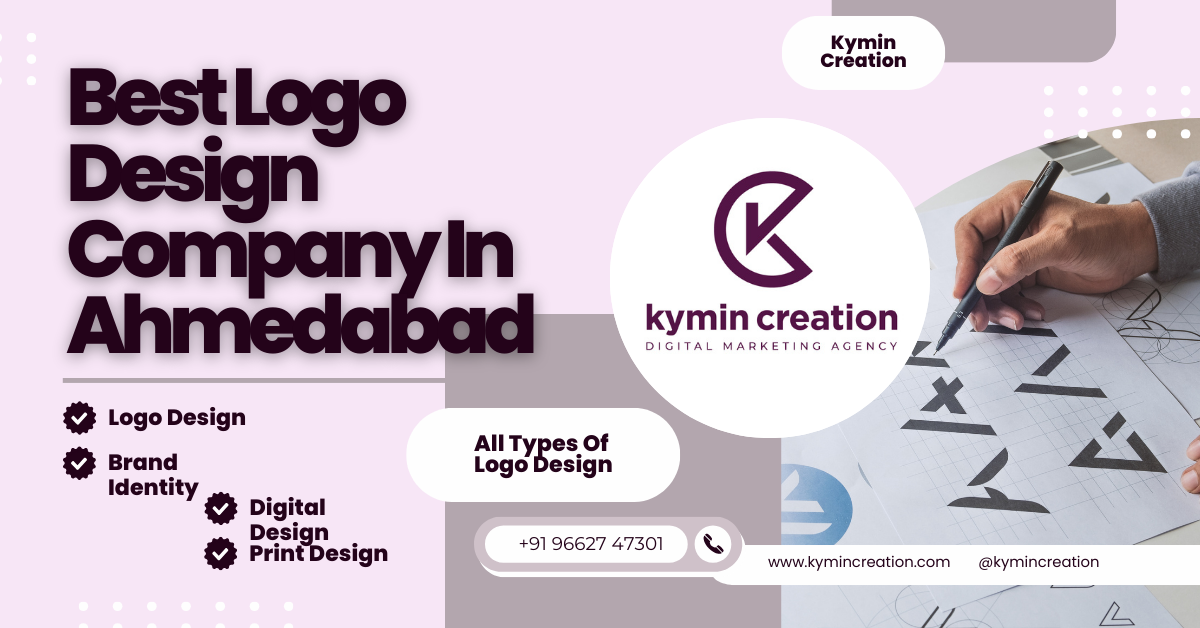 🔥 Creative Logo Designer in Ahmedabad – Kymin Creation